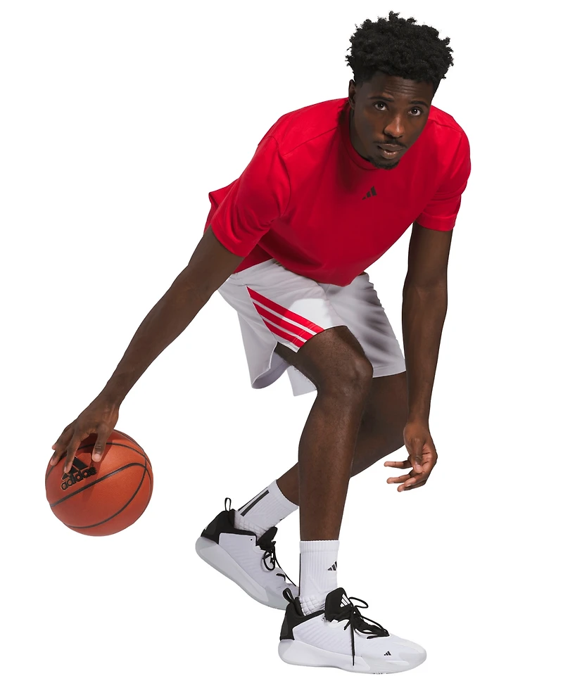 adidas Men's Basketball Crewneck T-Shirt