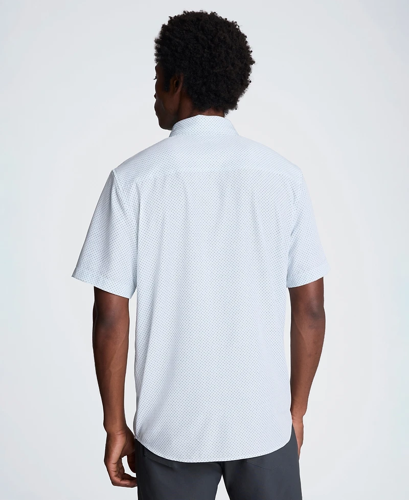 Kenneth Cole Men's Slim Fit Short-Sleeve Shirt