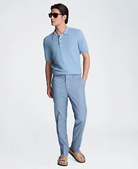 Kenneth Cole Men's Short-Sleeve Polo Sweater