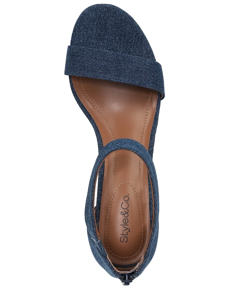 Style & Co Women's Paycee Two-Piece Dress Sandals, Created for Macy's