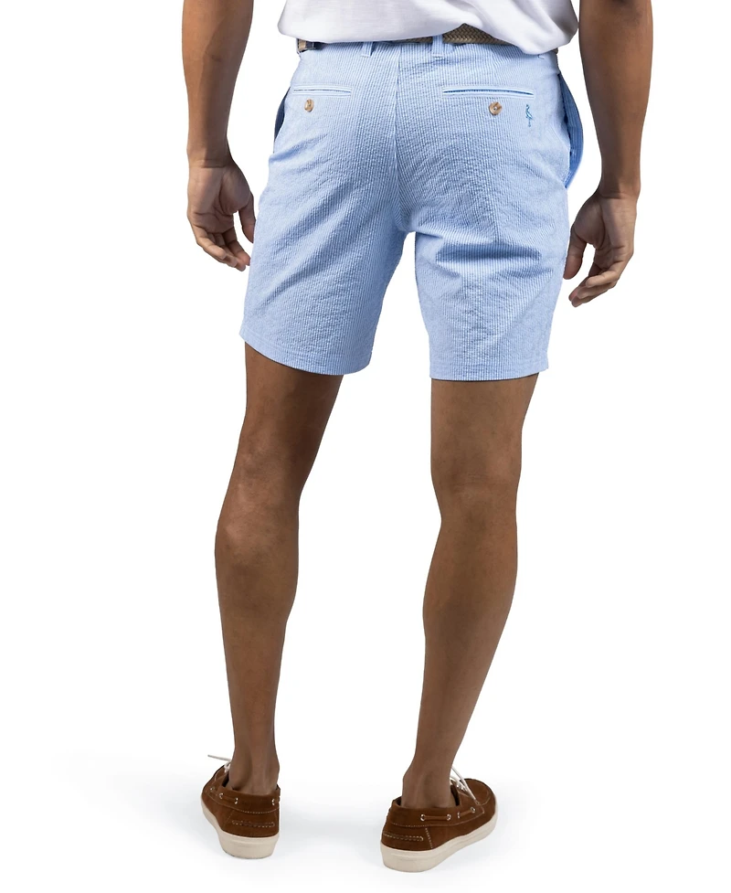 Tailorbyrd Men's Seersucker Stripe Short