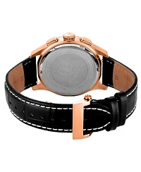 Invicta S.Coiffman Men's SC0111 Heritage Quartz Black Dial Watch