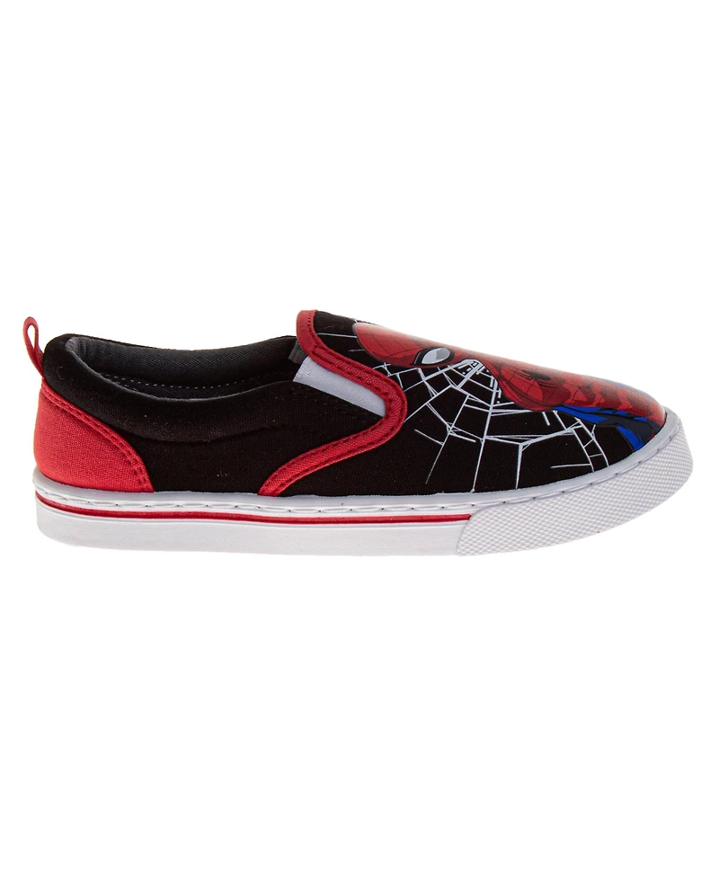 Spider-Man Boys Marvel Web-Slinging Hero Boys' Slip On Canvas Shoes