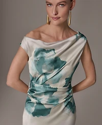 Donna Karan New York Women's Floral Gown