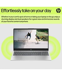 Hp Essential 15.6" Traditional Laptop Amd Ryzen 7 16GB Ram Amd Radeon Graphics 1TB Ssd Storage Windows 11 Pro 60Hz - Silver