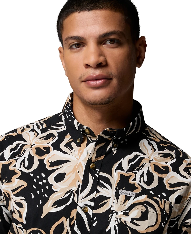 Columbia Men's Rapid Rivers Printed Short Sleeve Shirt