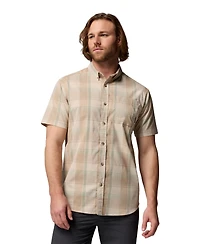 Columbia Men's Rapid Rivers Short Sleeve Plaid Shirt