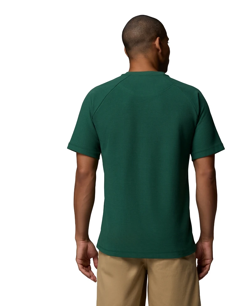 Columbia Men's Acker Rock Knit Short-Sleeve Henley Shirt