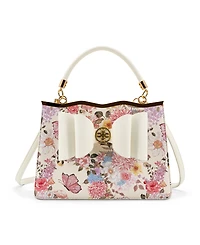 Like Dreams Amelie Floral Bow Small Satchel Bag