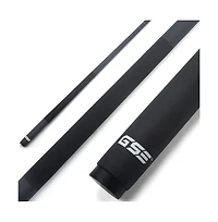 Gse Games & Sports Expert 58" 2-Piece Matte Fiberglass Graphite Composite Billiard Pool Cue Stick for Men/Women