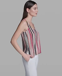Bcbg Women's Striped Sleeveless Top