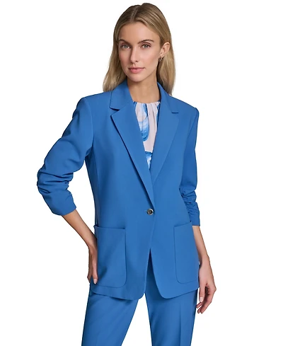 Calvin Klein Women's One-Button Jacket