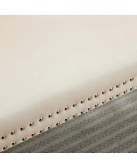 Streamdale Furniture Streamdale Velvet Double Dining Loveseat Bench, 2-Seat Tufted Bench w/Handmade Buttons