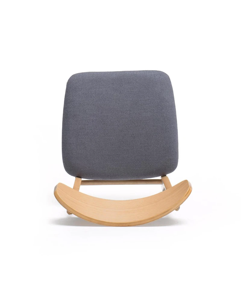 Streamdale Furniture Set of 2 Fabric Rubberwood Legs