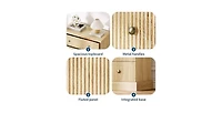 gaomon 5 Drawer Dresser for Bedroom, Tall Vertical Chest of Drawers