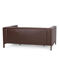 Streamdale Furniture Contemporary Upholstered Sofa with Button-Tufted Diamond Stitching