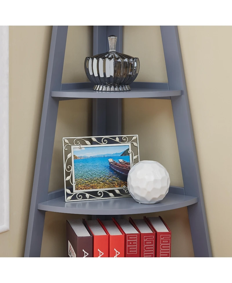 Danya B 5-Tier Pyramid Corner Display Shelves