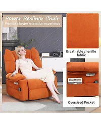 Dyhome Dining Chairs Set of 2, Kitchen Room Chairs, Mid Century Modern Upholstered Boucle