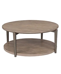 Tayen 43.3" Round Bottom Shelf Coffee Table