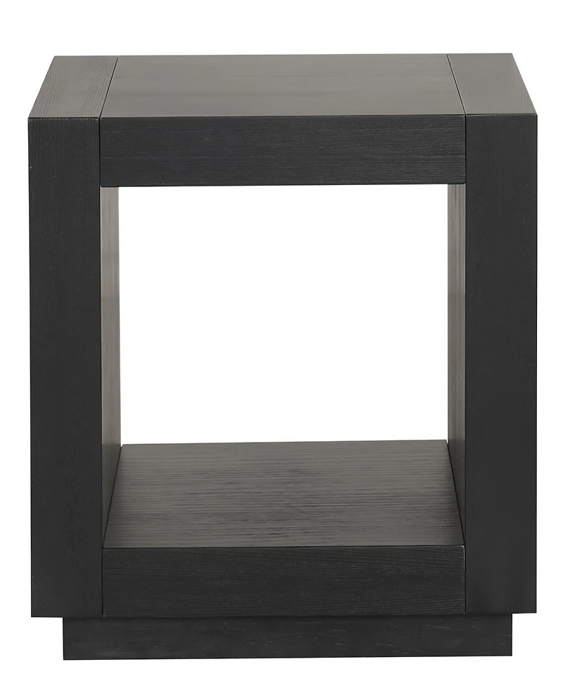 Furniture of America Gryel 20" Bottom Shelf Square End Table