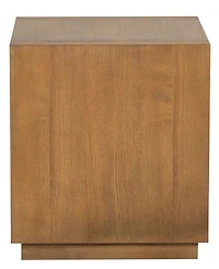 Furniture of America Gryel 20" Bottom Shelf Square End Table