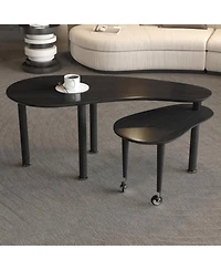 Streamdale Furniture Rotatable Coffee Table with Spacious Storage