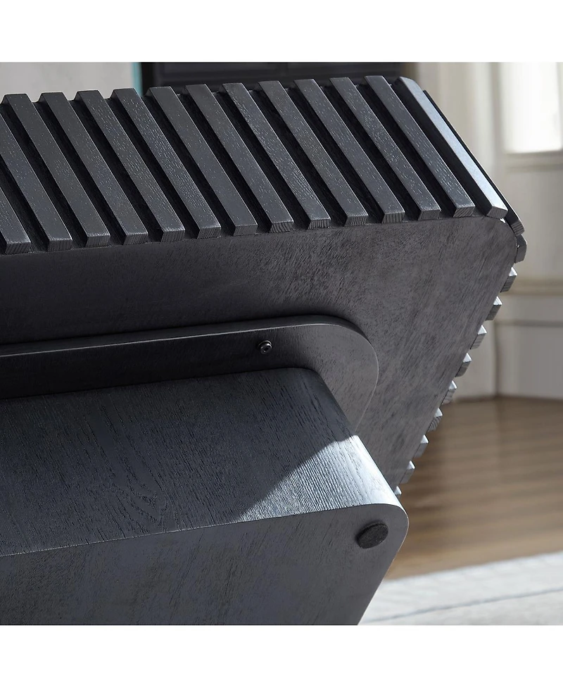 Streamdale Furniture Modern Handcraft Drum Coffee Table