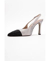 Prologue Shoes London Embellished Pointed Toe Pump (Women)