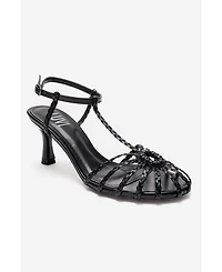 Prologue Shoes Women's Gerald Woven Strap Stiletto Pump