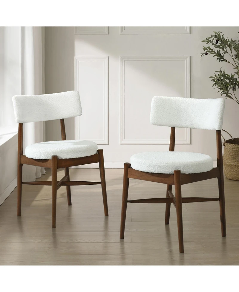 Streamdale Furniture Mid Century Modern Dining Chairs (MP2/Carton)