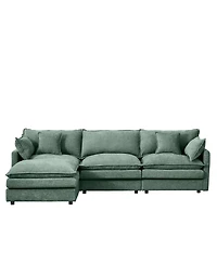 Streamdale Furniture Modular Sectional Sofa, 102" L-Shaped Couch Set