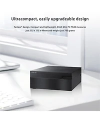 Asus ExpertCenter Mini Desktop Intel Celeron 8GB Ram Intel Uhd Graphics 64GB eMMC + 512GB Ssd Storage Windows 11 Pro