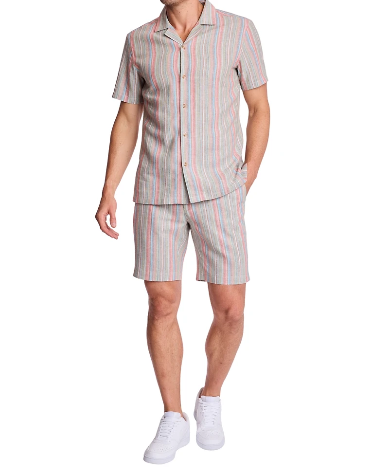 Paisley & Gray Men's Striped Short-Sleeve Shirt