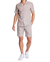 Paisley & Gray Men's Striped Short-Sleeve Shirt