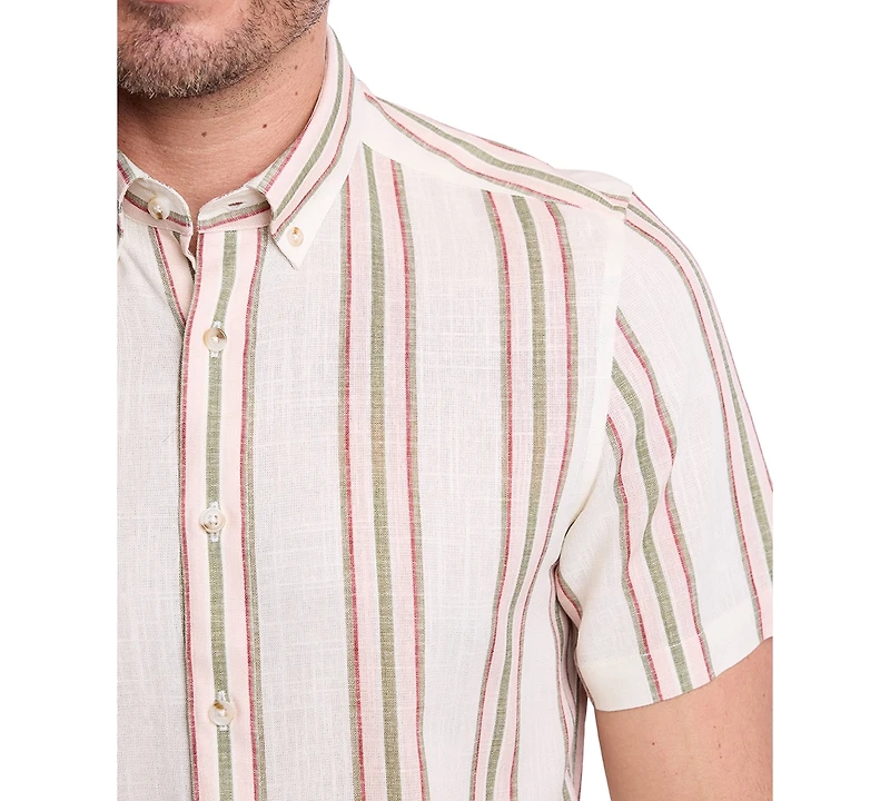 Paisley & Gray Men's Slim-Fit Collared Shirt