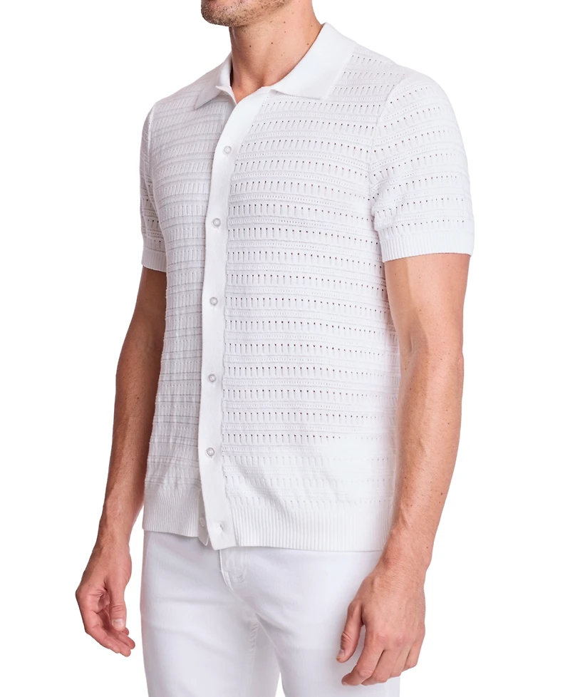 Paisley & Gray Men's Slim-Fit Short-Sleeve Shirt