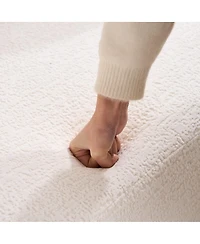 Streamdale Compact Chenille Sofa with 3 Decorative Pillows