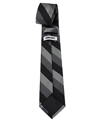 Dkny Men's Slim Design Striped Neck Tie