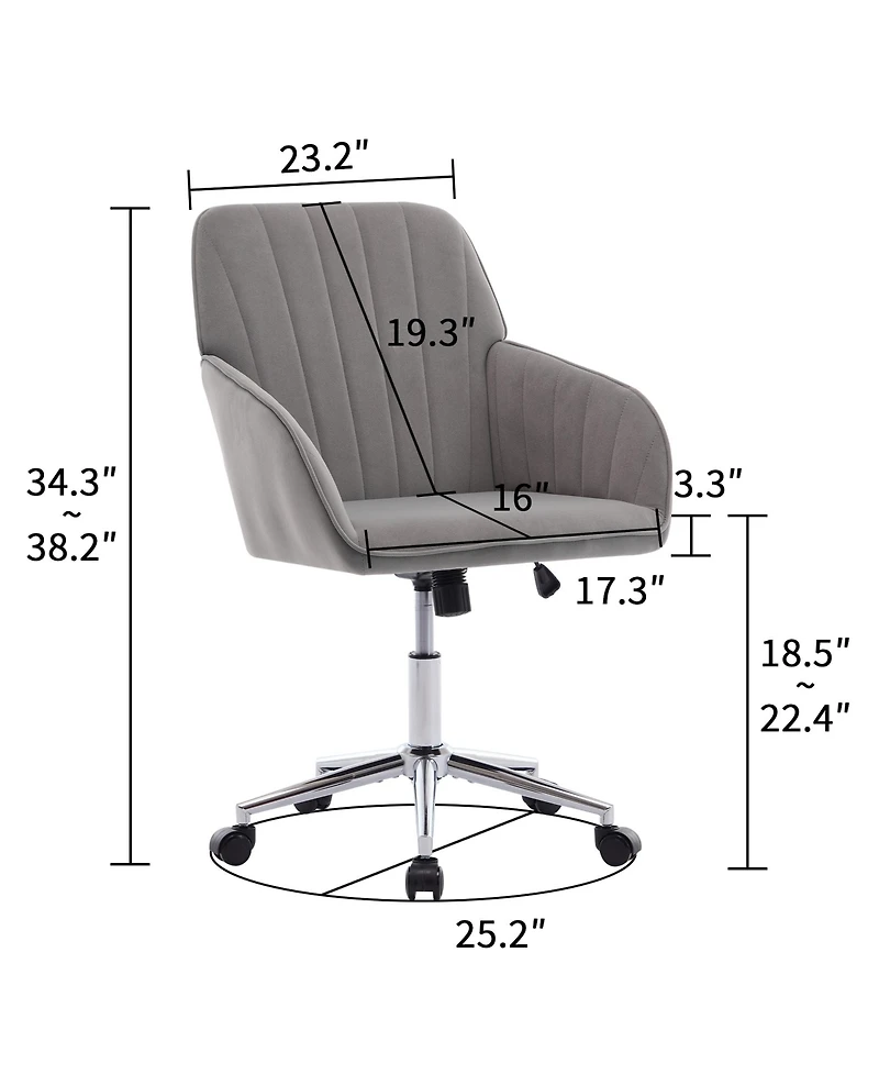 Streamdale Furniture Luxurious Office Chair Modern Comfort and Stability