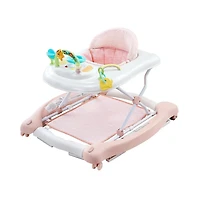 Slickblue Toddler 5-in-1 Walker with Wheels & Adjustable Height Seat