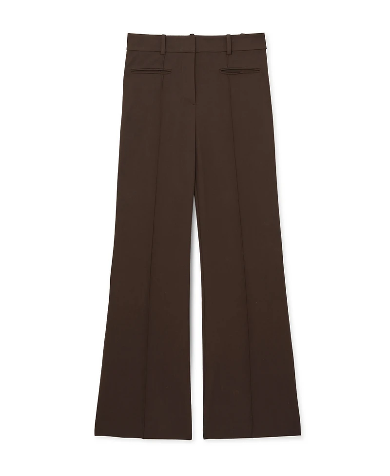 Reiss Women's High Rise Flared Pants