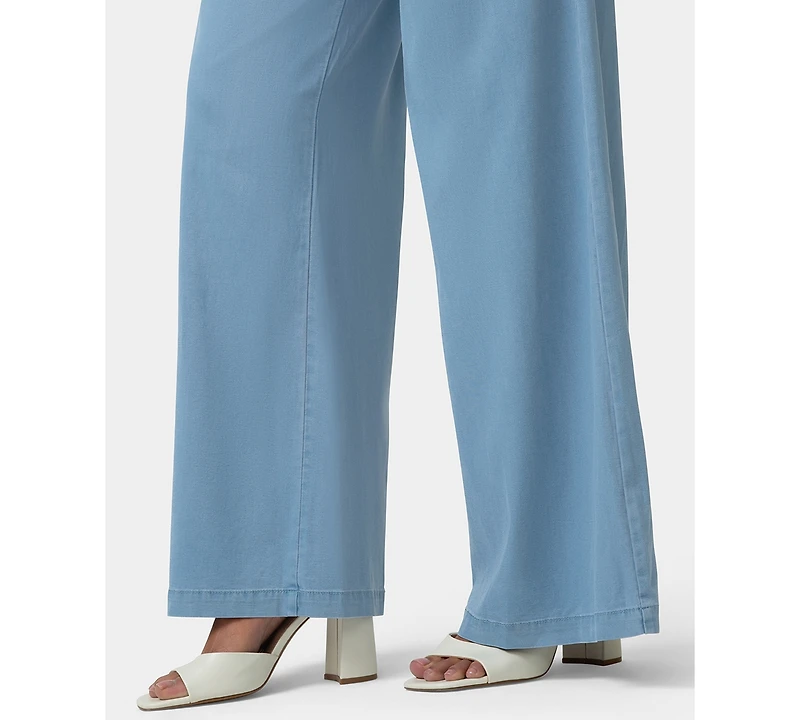 Hue Women's Fluid Denim Palazzo Sleepwear Pant