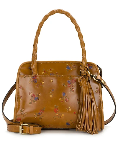 Patricia Nash Paris Leather Small Satchel Bag