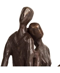 Danya B. Romantic Couple Bronze Sculpture