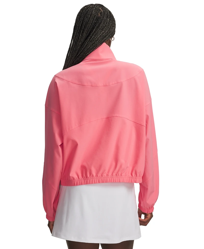 Under Armour Women's Logo Rival Woven Jacket