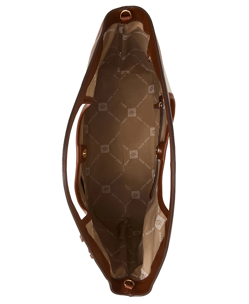 Anne Klein Extra-Large Top Handle Tote Bag