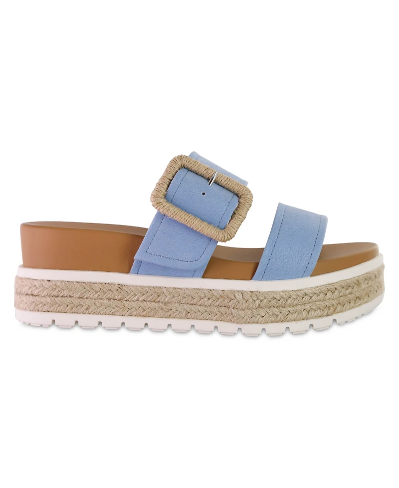 Mia Women's Kenzy Platform Slide Sandals