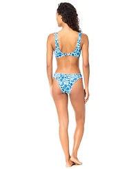 Raisins Women's Eli Printed Swim Bikini Top