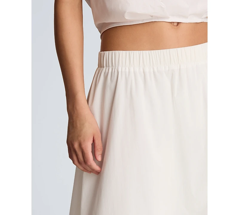 Kenneth Cole Women's Pull-On Bubble Midi Skirt