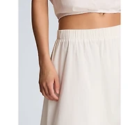 Kenneth Cole Women's Pull-On Bubble Midi Skirt